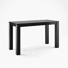 Harlow Bar Height Communal Dining Table Without Power, Ebony On Ash | Williams Sonoma