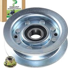 POSEAGLE GY22172 Idler Pulley Replaces John Deere GY22172 Idler Pulley John Deere Flat Idler Pulley - GY22172, GY20067 Idler Pulley GY20067, GY 22172