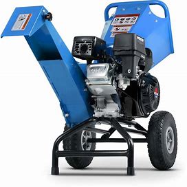 Landworks Wood Chipper Shredder Mulcher Heavy Duty Compact Rotor Assembly Design 3" Inch Max Capacity,Gas Powered