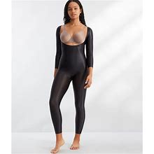 SPANX Suit Your Fancy Firm Control Open-Bust Catsuit - Womens - Very Black - 3X - SPANX10316R