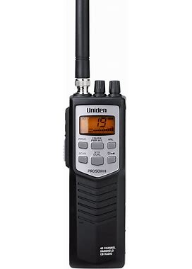 Uniden PRO501HH Pro-Series 40-Channel Portable Handheld CB Radio/Emergency/Travel Radio, Large LCD Display, High/Low Power Saver, 4-Watts, Auto