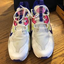 SIZE 10 WOMEN's NIKE AIR MAX INFINITY 2AMD WHITE PINK MULTICOLOR CZ0436-100