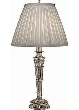 Stiffel Virginia Antique Silver Table Lamp - Style 46M48