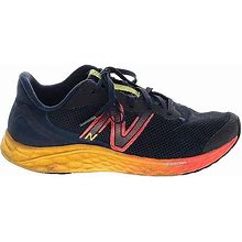 New Balance Sneakers: Athletic Platform Casual Blue Color Block Shoes - Women's Size 6 - Round Toe