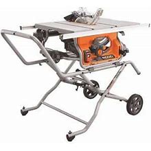 RIDGID RIDGID 10 in. Pro Jobsite Table Saw With Stand R4514