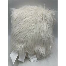 Pottery Barn Himalayan Faux Fur Bean Bag Chair Slipcover ONLY Medium Ivory 4925