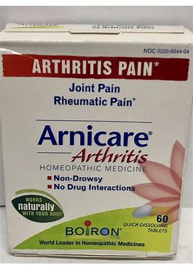 Arnicare Arthritis By Boiron, 60 Tablets, EXP 11/2025
