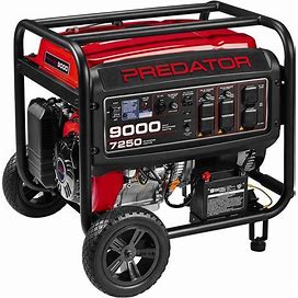 Predator 9000 Watt Gas Powered Portable Generator With CO SECURE Technology, EPA