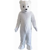 Polar Bear Mascot Costume Halloween Christmas Party Fancy Dress Adult