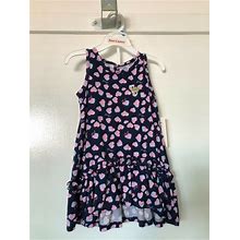 Juicy Couture Baby Girls' Pink Heart Print Summer Dress Set 24m