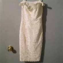 Oscar De La Renta Dresses | Oscar De La Rente Dress Size4 | Color: White | Size: 4