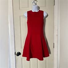 Forever 21 Dresses | Forever 21 Fit And Flare Red Dress | Color: Red | Size: 2P