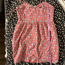 Lc Lauren Conrad Dresses | Lauren Conrad Bird And Floral Dress Sweetheart 16 | Color: Pink/White | Size: 16
