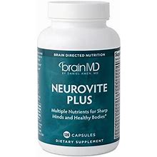 Dr Amen Brainmd Neurovite Plus -120 Capsules - Multivitamin & Mineral Supplement