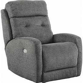Rooms To Go Bessemer Charcoal Dual Power Recliner