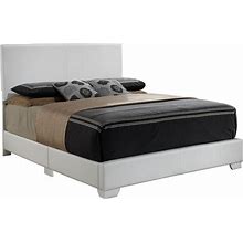 Aaron Faux Leather Bed