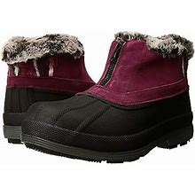 Lumi Ankle Zip (Berry) Womens Boots