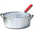 King Kooker 10-Quart Aluminum Fry Pan With Basket
