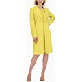 Le Suit Women's Crepe Topper Jacket & Sheath Dress Suit, Regular And Petite Sizes - Golden Sunset - Size 10