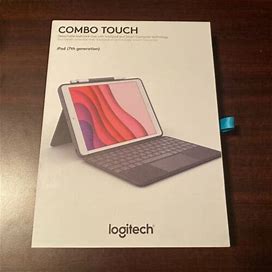 Logitech Combo Touch Keyboard Case For Apple iPad 7th 8th 9th