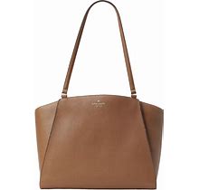 KATE SPADE Brim Large Leather Tote With Detachable Laptop Sleeve