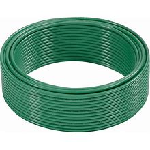 Maxxima 100 ft. 14 AWG Green THHN Stranded Copper Electrical Wire, 600V