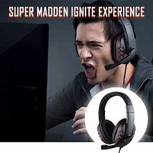 Pengxiang Gaming Headset For PS4 PC Xbox One Headset With Microphone Noice Cancelling Stereo Surround Sound Headphone With LED Light Intense Bass For
