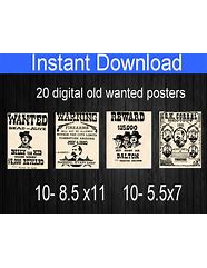 Image result for Wanted Poster Graphic