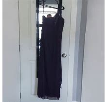 Alex Evenings Dresses | Dark Purple Evening Gown | Color: Purple | Size: 8