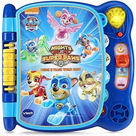Vtech PAW Patrol Mighty Pups Touch And Teach Word Book , Blue