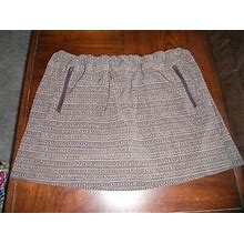 L.L. Bean Womens Skirt Skort Size M Medium Mint Cond