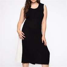 Fashion Nova Dresses | Sleeveless Maxi/Dress | Color: Black/White | Size: Various