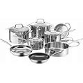 Cuisinart Professional Series Stainless 13-Pc. Cookware Set - Stainless Steel