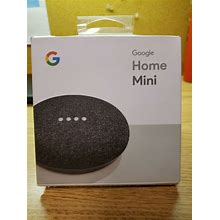 Google Home Mini GA00216-US Smart Speaker - Charcoal VG Good Condition Used Once