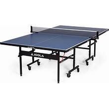 JOOLA Inside 15 - Professional MDF Indoor Table Tennis Table With Quick Clamp Ping Pong Net And Post Set - 10 Minute Easy Assembly - Ping Pong Table