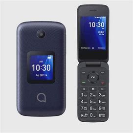 Alcatel Go Flip 4 4056W 4Gb Midnight Blue - (T-Mobile Only), Read