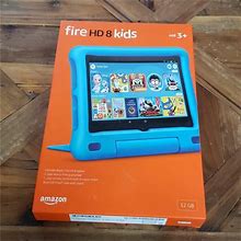 Amazon Tablets & Accessories | Nib Amazon Fire Hd 8 Kids Tablet 8" - 32 Gb - Cyber Sky (2022 Release) | Color: Blue | Size: Os