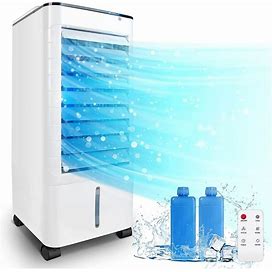 Caynel 3-IN-1 Portable Evaporative Air Cooler - White