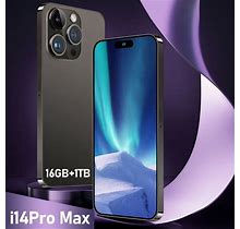 i14 Pro Max 16Gb+1Tb Smartphone 7.3" Unlocked Mobile Phone Android 13
