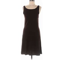 Alice + Olivia Casual Dress - Sheath: Brown Dresses - Women's Size Medium