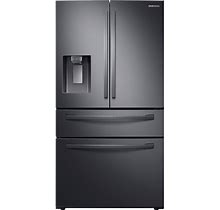 Samsung RF28R7201SG 28 Cu. Ft. 4-Door French Door Refrigerator - Black Stainless Steel