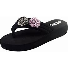 Luiyenes Clip Women's Wedge Summer Fashion Bottomed Toe Clip Sandals Sandals Toe Beach Sandals Women's Women's Sandals