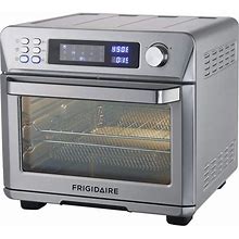 Frigidaire EAFO111-SS Air Fryer Oven, Digital, 26 Quart 10-In-1 Countertop Toaster Oven & Air Fryer Combo - Grill, Rotisserie, Dehydrator, Pizza