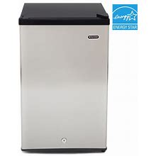 Whynter 3-Cu Ft Upright Freezer (Stainless Steel) ENERGY STAR | CUF-301SS