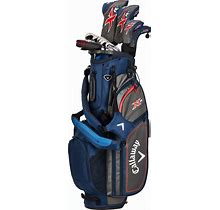 Callaway XR 13-Piece Complete Set, Right Hand, Men's, Blue/Red
