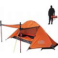 Camppal 1 Person Tent For Camping Hiking Mountain Hunting Backpacking Tents 4...