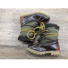 1427 - Tommy Hilfiger Lil Charles Lace Up Boots Boys Size 8