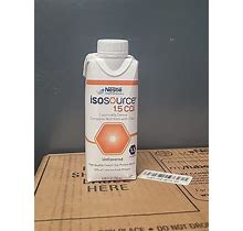 Nestle Isosource 1.5 Cal Tube Feeding Formula Unflavored 24- 250 Ml Cartons