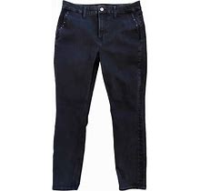 Jen7 Pants & Jumpsuits | Jen7 By 7 For All Mankind Size 10 Women's Skinny Jeans Faded Black Stud Pocket | Color: Black | Size: 10