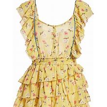 Loveshackfancy Dresses | Loveshackfancy Phyllis Tiered Dress | Color: Yellow | Size: Various